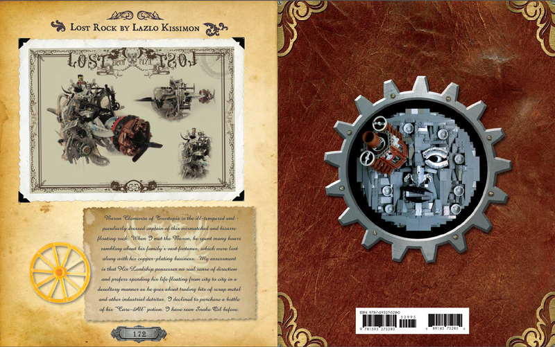Illustration for article titled Behold! The pages of Steampunk Lego will amaze and delight!